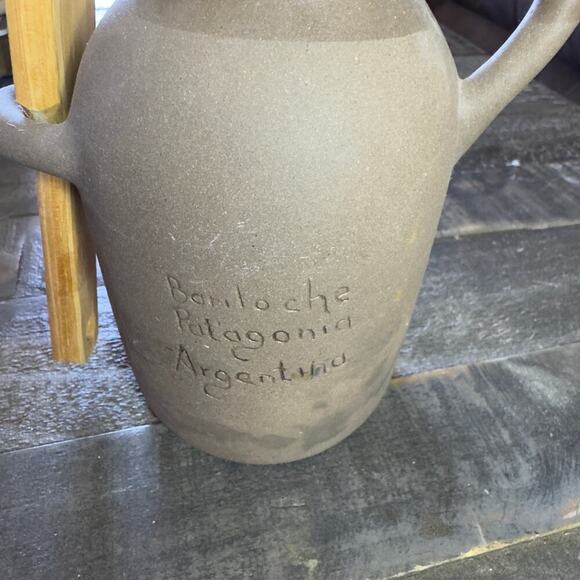 Miel Stoneware Honey Jar From Bariloche Patagonia Argentina Gres 11 - Picture 4 of 7